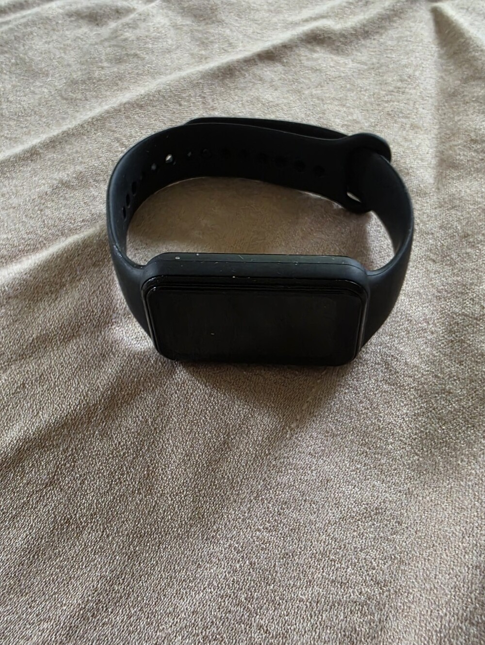 Amazfit Black Smart Fitness Watch with Silicone Band UNTESTED